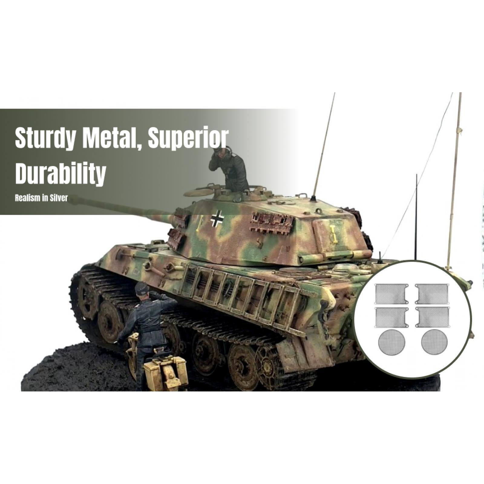 Peças de atualização para tanq - Heng Long Rc Tank 1/16 Upgrade Metal avaliação e preço