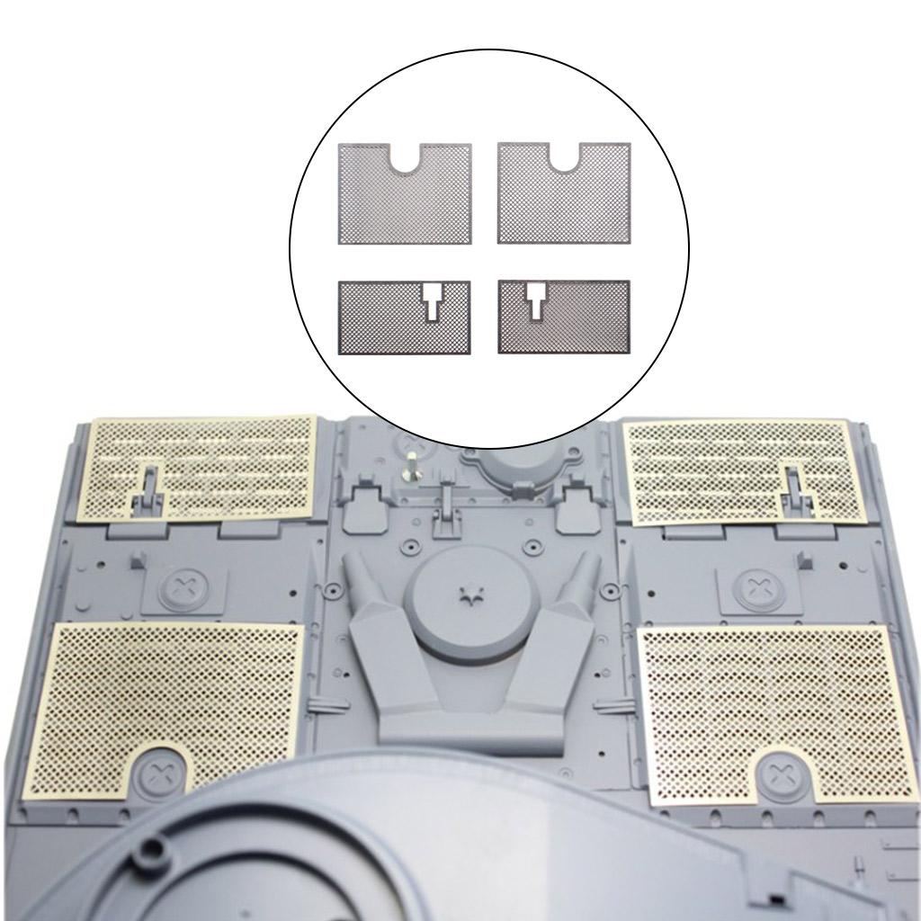 Conjunto de placas de proteção - Heng Long Rc Tank 1/16 Upgrade Metal avaliação e preço